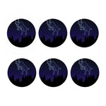 Taurus Constellation Print Coaster Set
