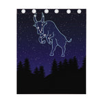 Taurus Constellation Print Curtain