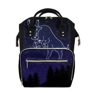 Taurus Constellation Print Diaper Bag