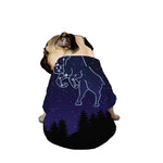 Taurus Constellation Print Dog Zip Up Jacket