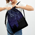 Taurus Constellation Print Drawstring Backpack