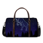 Taurus Constellation Print Duffle Bag