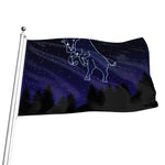Taurus Constellation Print Flag