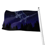 Taurus Constellation Print Flag