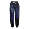 Taurus Constellation Print Fleece Lined Knit Pants