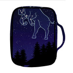 Taurus Constellation Print Front Pocket Bible Bag