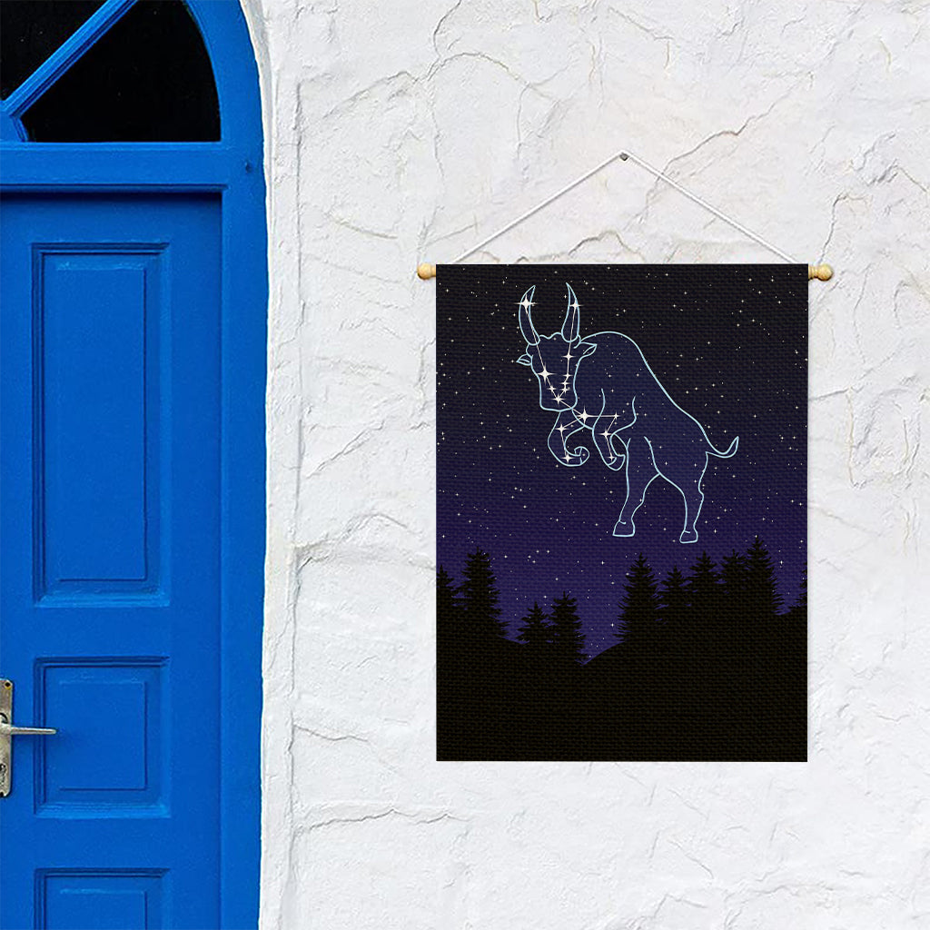 Taurus Constellation Print Garden Flag