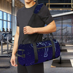 Taurus Constellation Print Gym Bag