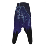 Taurus Constellation Print Hammer Pants