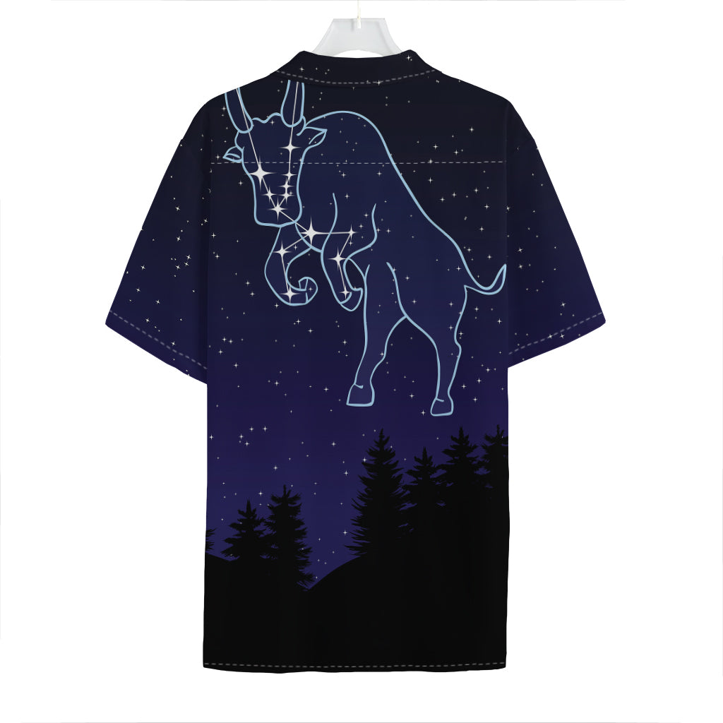 Taurus Constellation Print Hawaiian Shirt