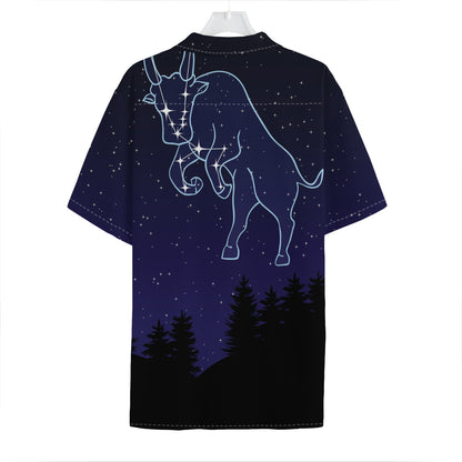 Taurus Constellation Print Hawaiian Shirt