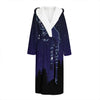 Taurus Constellation Print Hooded Bathrobe