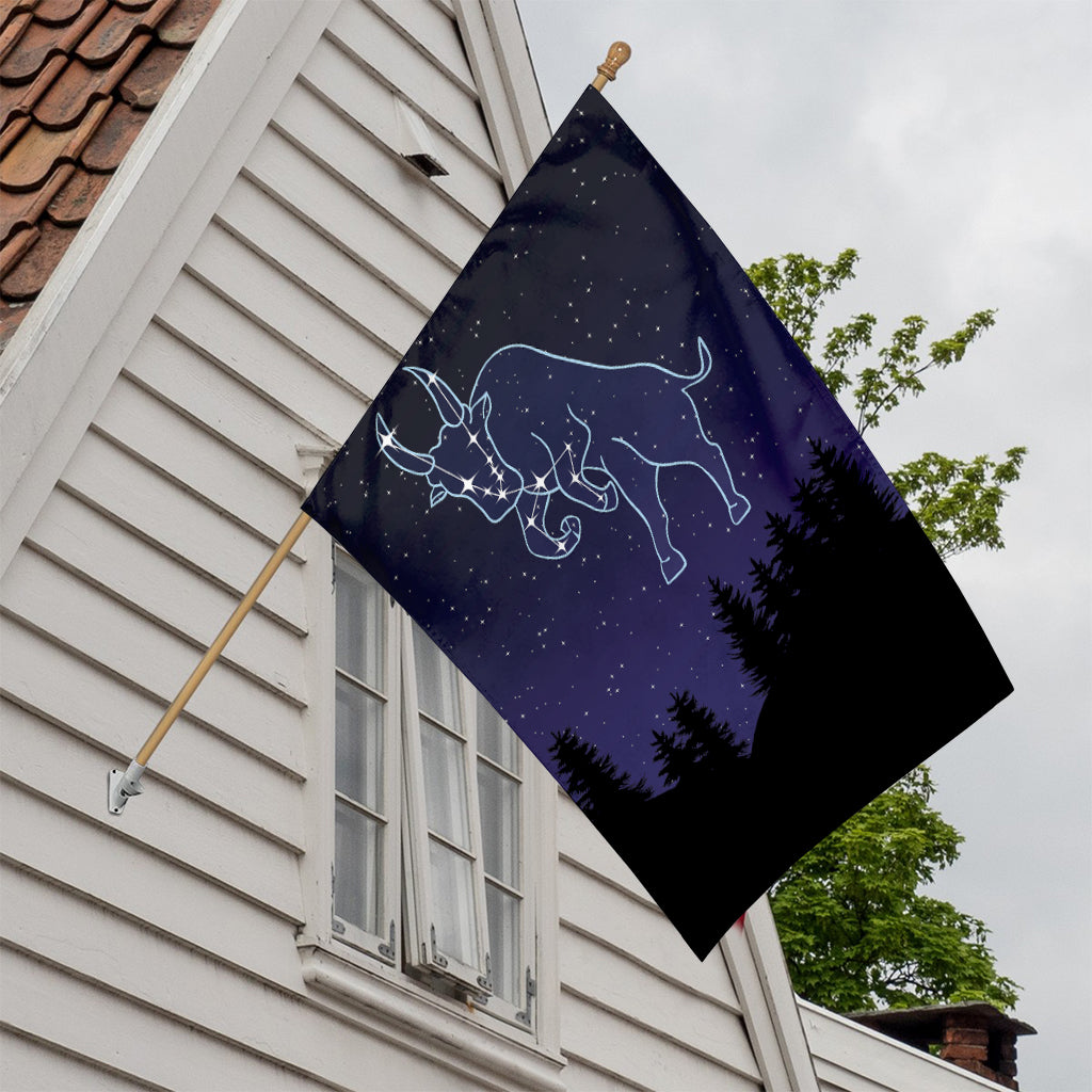 Taurus Constellation Print House Flag