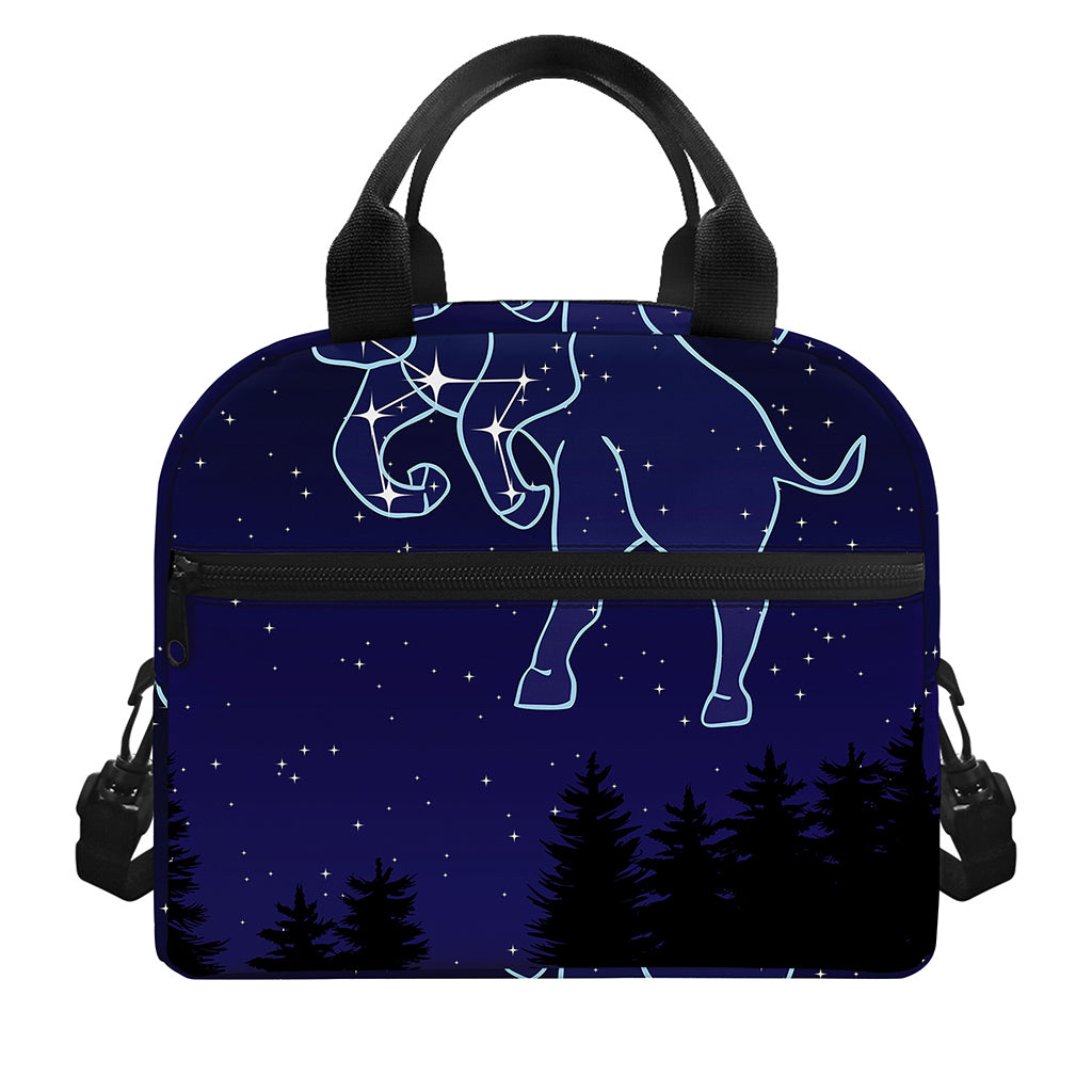 Taurus Constellation Print Insulated Lunch Bag