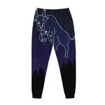 Taurus Constellation Print Jogger Pants