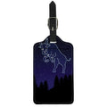 Taurus Constellation Print Luggage Tag