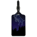 Taurus Constellation Print Luggage Tag