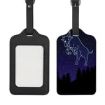 Taurus Constellation Print Luggage Tag