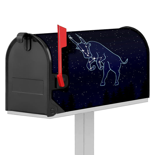 Taurus Constellation Print Mailbox Cover