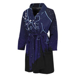 Taurus Constellation Print Men's Bathrobe