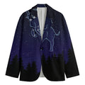 Taurus Constellation Print Men's Blazer