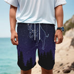 Taurus Constellation Print Men's Cargo Shorts