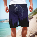 Taurus Constellation Print Men's Cargo Shorts