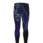Taurus Constellation Print Men's leggings