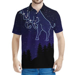 Taurus Constellation Print Men's Polo Shirt