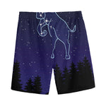 Taurus Constellation Print Men's Sports Shorts