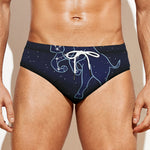 Taurus Constellation Print Men's Swim Briefs