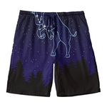 Taurus Constellation Print Men's Swim Trunks