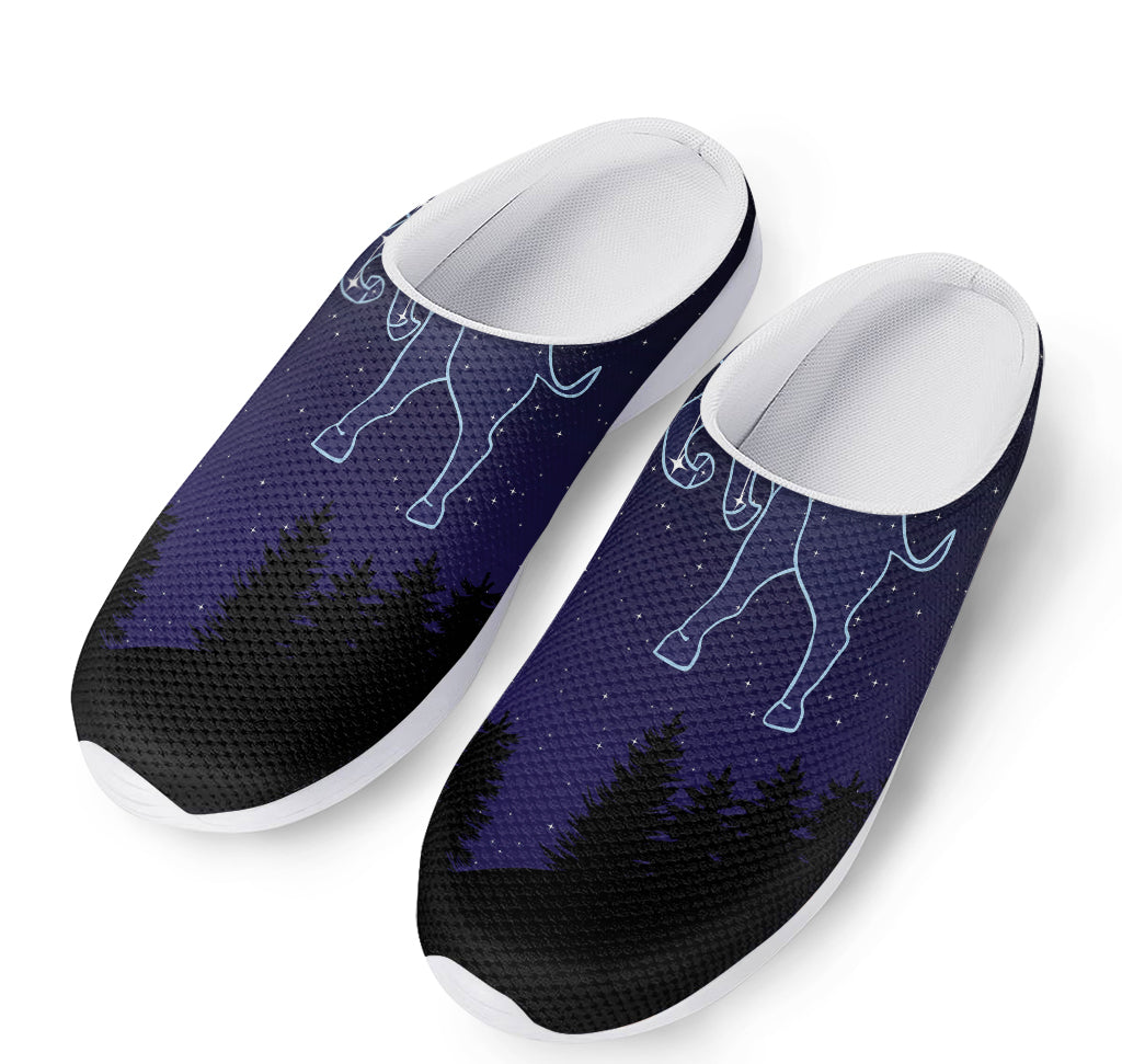 Taurus Constellation Print Mesh Casual Shoes