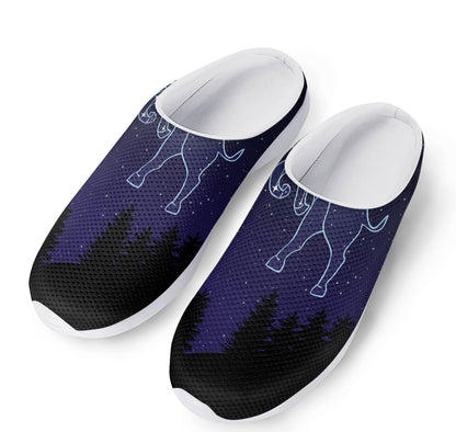Taurus Constellation Print Mesh Casual Shoes