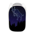 Taurus Constellation Print Mesh Laundry Hamper