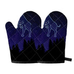 Taurus Constellation Print Oven Mitts