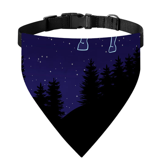 Taurus Constellation Print Over The Collar Dog Bandana