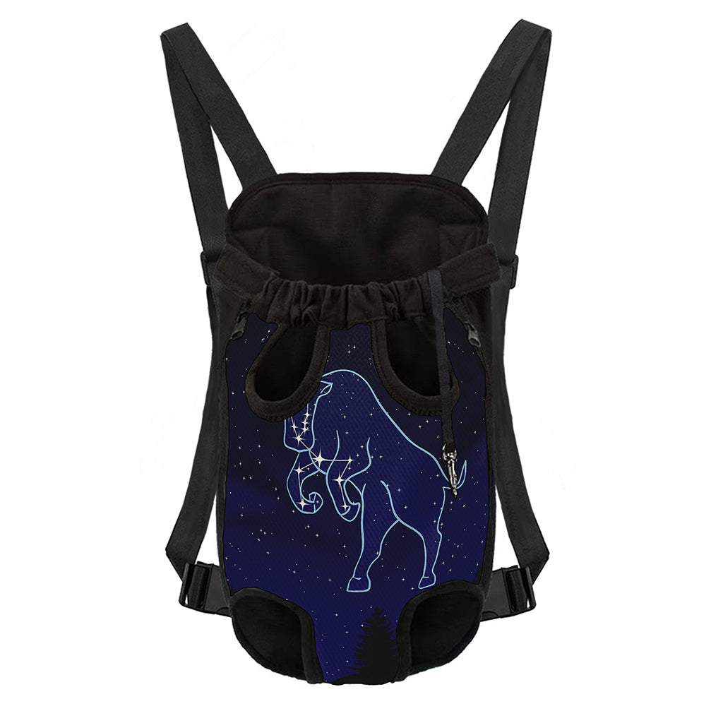 Taurus Constellation Print Pet Carrier Backpack