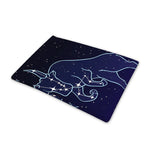 Taurus Constellation Print Pet Cooling Mat Cover