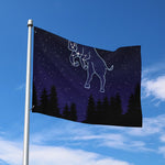 Taurus Constellation Print Polyester Flag