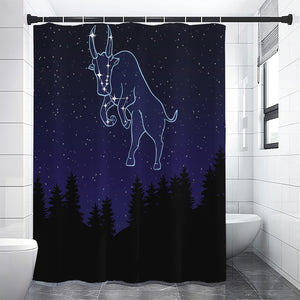 Taurus Constellation Print Premium Shower Curtain