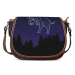 Taurus Constellation Print Saddle Bag