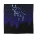 Taurus Constellation Print Silk Bandana