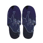 Taurus Constellation Print Slippers