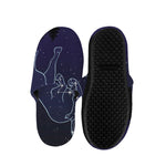 Taurus Constellation Print Slippers