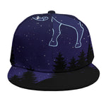 Taurus Constellation Print Snapback Cap