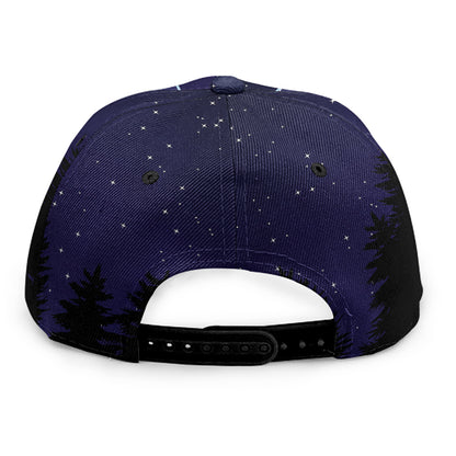 Taurus Constellation Print Snapback Cap