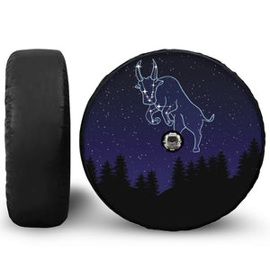 Taurus Constellation Print Tire Cover With Camera Hole