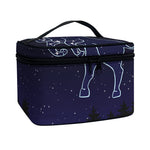 Taurus Constellation Print Travel Makeup Bag