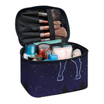 Taurus Constellation Print Travel Makeup Bag